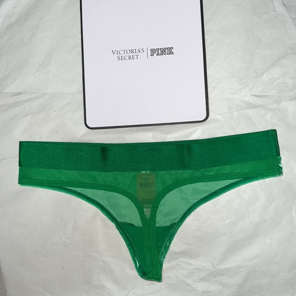 (L) UNISEX Victoria’s Secret VELVET THONG UNDERWEAR - Picture 4 of 9